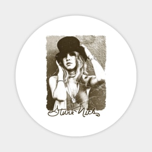 Stevie Nicks Vintage Rock Music Magnet